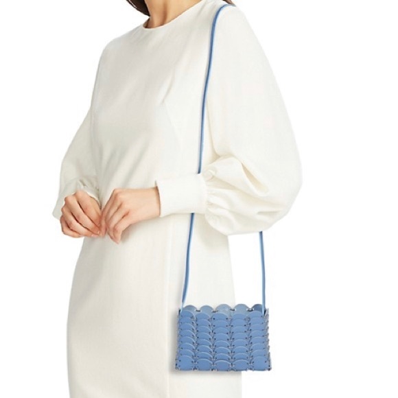 SOLD⛔️Authentic PACO RABANNE Linked leather magnetic closure crossbody - Picture 7 of 15